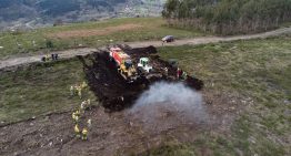 Ourense está descubriendo que hay algo tan preocupante como los incendios forestales: el «chapapote de monte» que les sigue