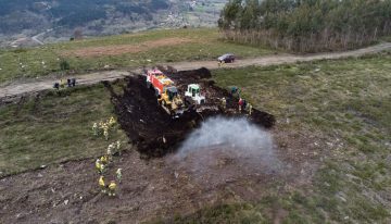 Ourense está descubriendo que hay algo tan preocupante como los incendios forestales: el «chapapote de monte» que les sigue