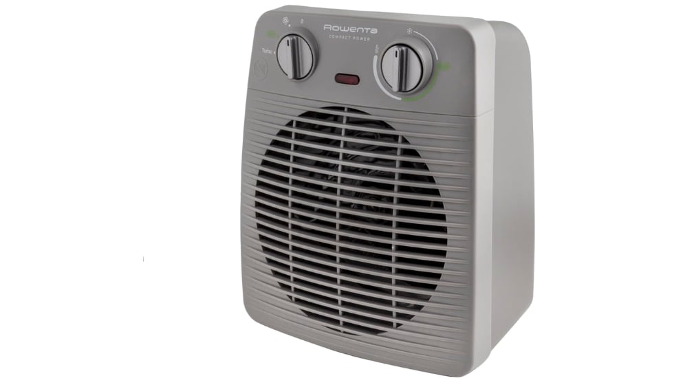 Vista del calefactor eléctrico con descuento en Amazon.