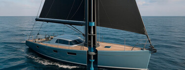 Un español ha patentado un mástil que transforma viento y olas en electricidad: su invento desafía al diésel en los barcos