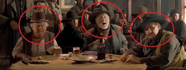 Si paras Regreso al Futuro 3 en el minuto 27:50 verás a tres vaqueros que son de las mayores leyendas del cine western