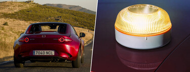 Sí, el año que viene voy a llevar la baliza V-16 porque me obligan. Ni se me ocurre tirar los triángulos