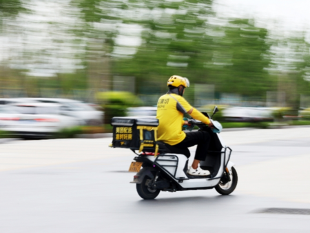 Repartidor de Meituan | Imagen: Meituan