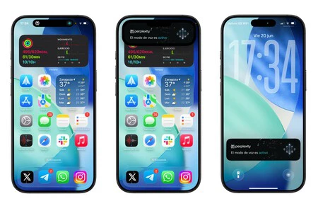 Integración de Perplexity en la Dynamic Island y Live Activities