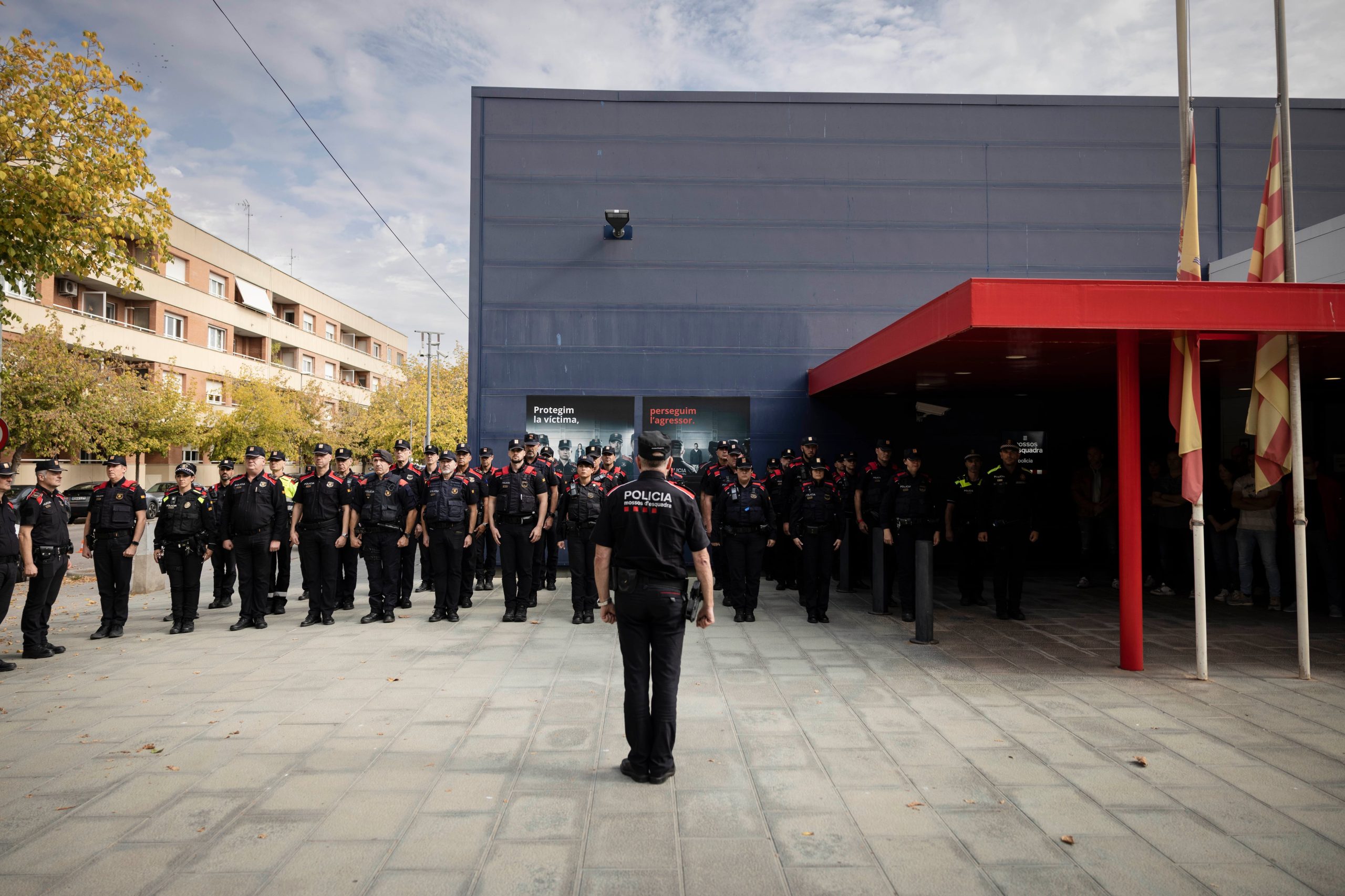 Imagen de archivo de la comisaría de Mollerussa a donde fue trasladada la menor.