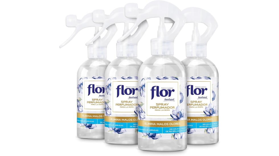 Vista del lote de perfumadores para ropa con descuento en Amazon.