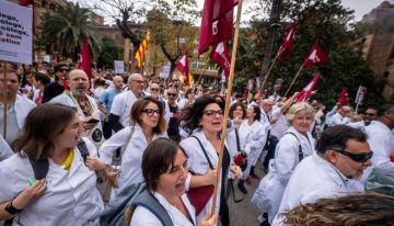 Convocada una huelga de médicos en Catalunya para los días 9 y 10 de diciembre y 14 y 15 de enero
