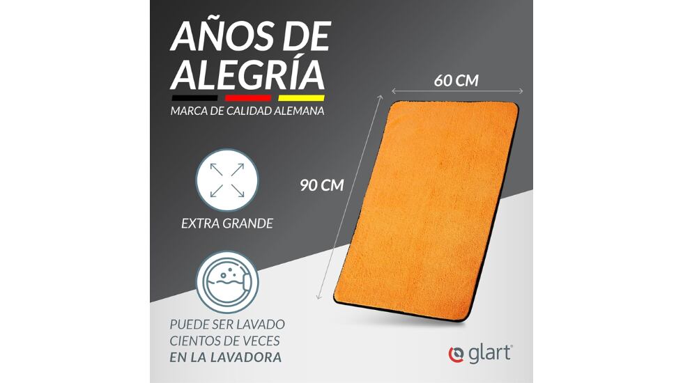 La toalla de microfibra tiene un tamaño extragrande.