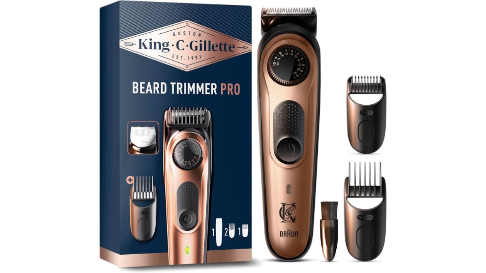 Vista de la afeitadora con descuento en Amazon.