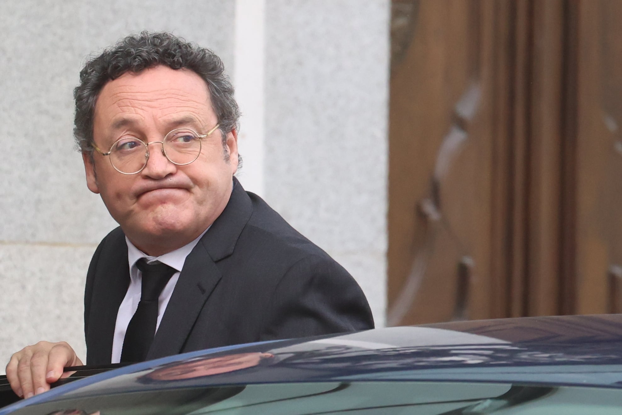 El fiscal general del Estado, Álvaro García Ortiz, a su llegada al Tribunal Supremo a principios de mes.