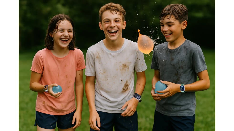 El reloj SaveWatch Plus 2 es resistente al agua y al polvo.