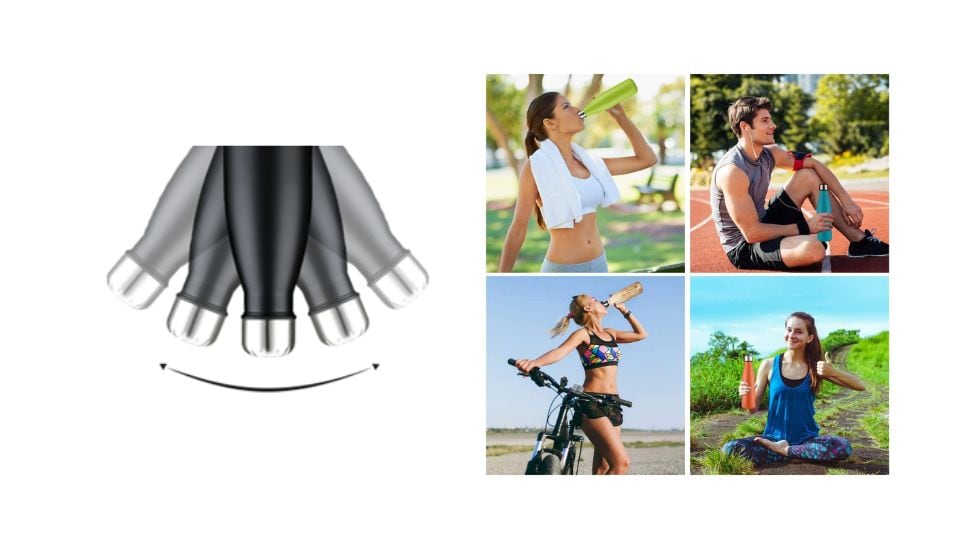 El tapón aislante hermético previene el riesgo de fugas.