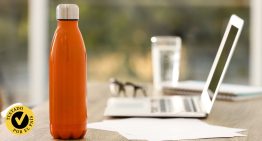 Reutilizable y muy económica: esta es la botella térmica de acero inoxidable que utilizo todos los días en la oficina