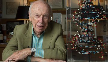Muere James Watson, descubridor de la estructura del ADN, a los 97 años