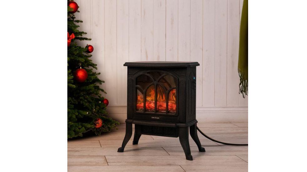 Chimenea eléctrica ReadyWarm 1500 Flames de Cecotec