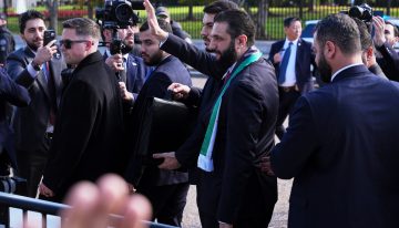 Trump rehabilita en la escena internacional al presidente sirio y exyihadista Ahmed al Shara