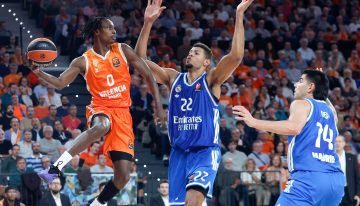 El Valencia saborea su valiosa victoria ante el Real Madrid: 89-76