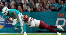 El partido de la NFL entre Dolphins y Commanders en Madrid, en imágenes