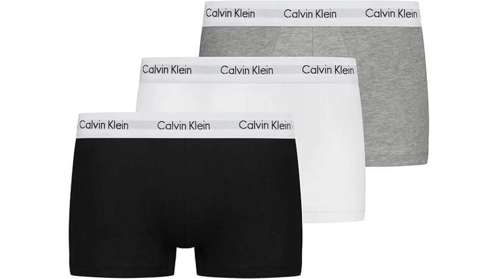 Vista de los calzoncillos Calvin Klein con descuento en Amazon.
