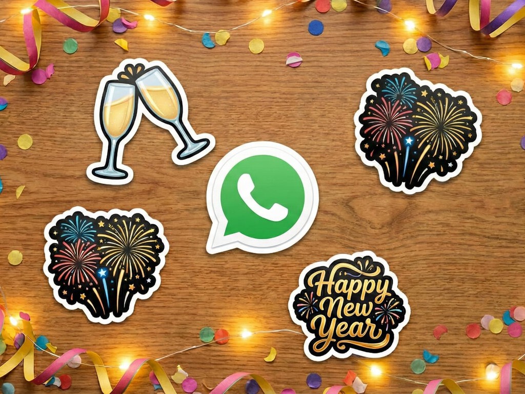 No quiero complicarme la vida hoy: esta app tiene los stickers justos para responder "Feliz Año" y seguir con la cena