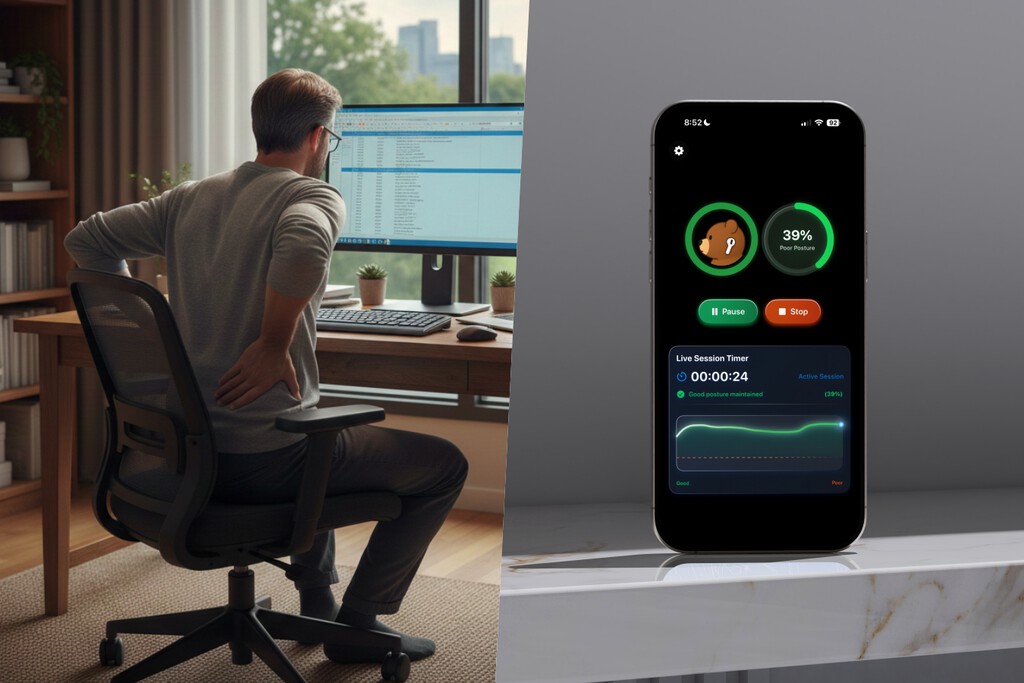 Esta app promete evitar las malas posturas gracias a los AirPods. Llevo años con dolores de espalda, así que tenía que probarla