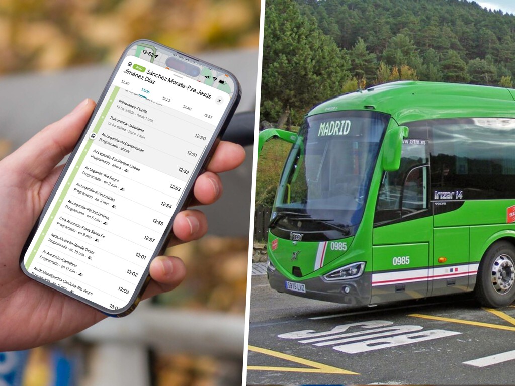Se acabó adivinar si ya llega el bus: el seguimiento en tiempo real de Google Maps que se usaba en Madrid, llega también a "los verdes" 