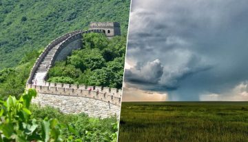 China lleva 50 años levantando la Gran Muralla Verde. Lo que no tenía previsto era alterar las lluviuas