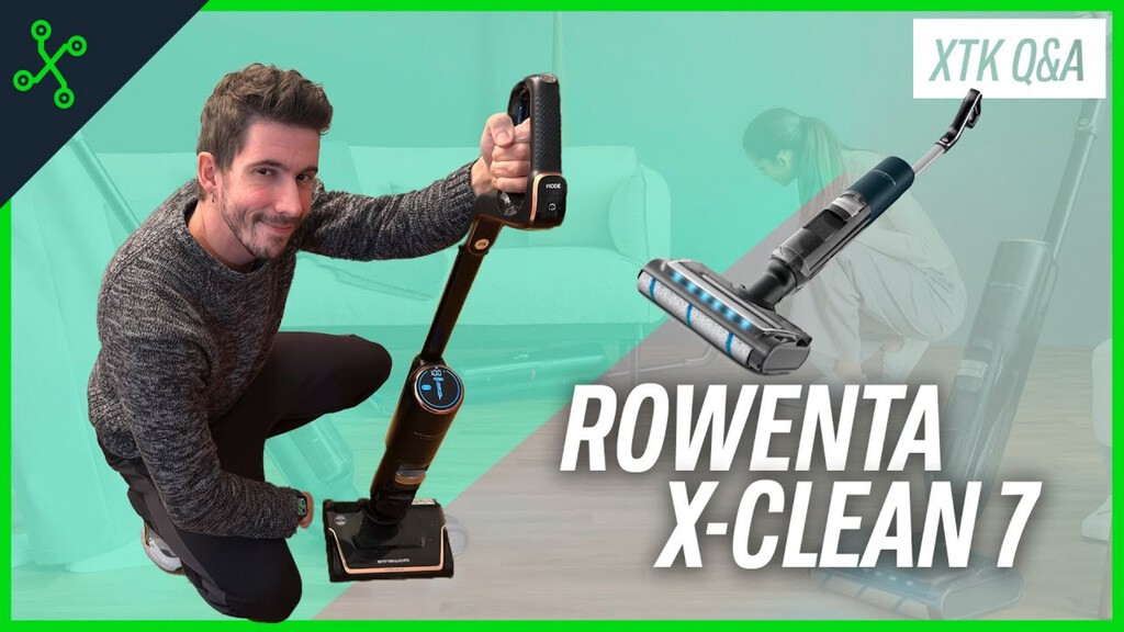 Rowenta X-Clean 7: las preguntas que nos habéis enviado (y sus respuestas) sobre esta aspiradora y fregona sin cable 