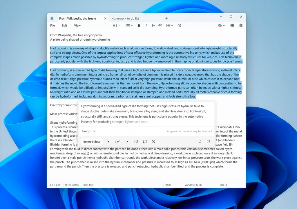Windows está destruyendo hasta lo más limpio y minimalista que tenía por culpa de la IA: el Bloc de Notas 