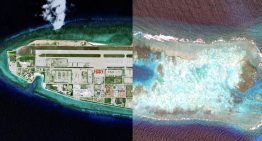 China lleva 12 años tirando toneladas de arena al océano. Y ahora estamos viendo cómo emergen islas en mitad de la nada