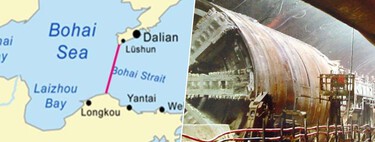 125 kilómetros de agua separan a 140 millones de habitantes. China va a resolverlo con un megatúnel ferroviario
