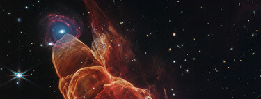 Hace casi 20 años un telescopio captó un "Tornado cósmico". Ahora, gracias al James Webb, sabemos que ocultaba una galaxia detrás