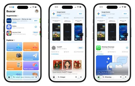 Anuncios actuales en la App Store