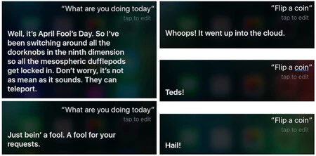 Siri April Fools 2017