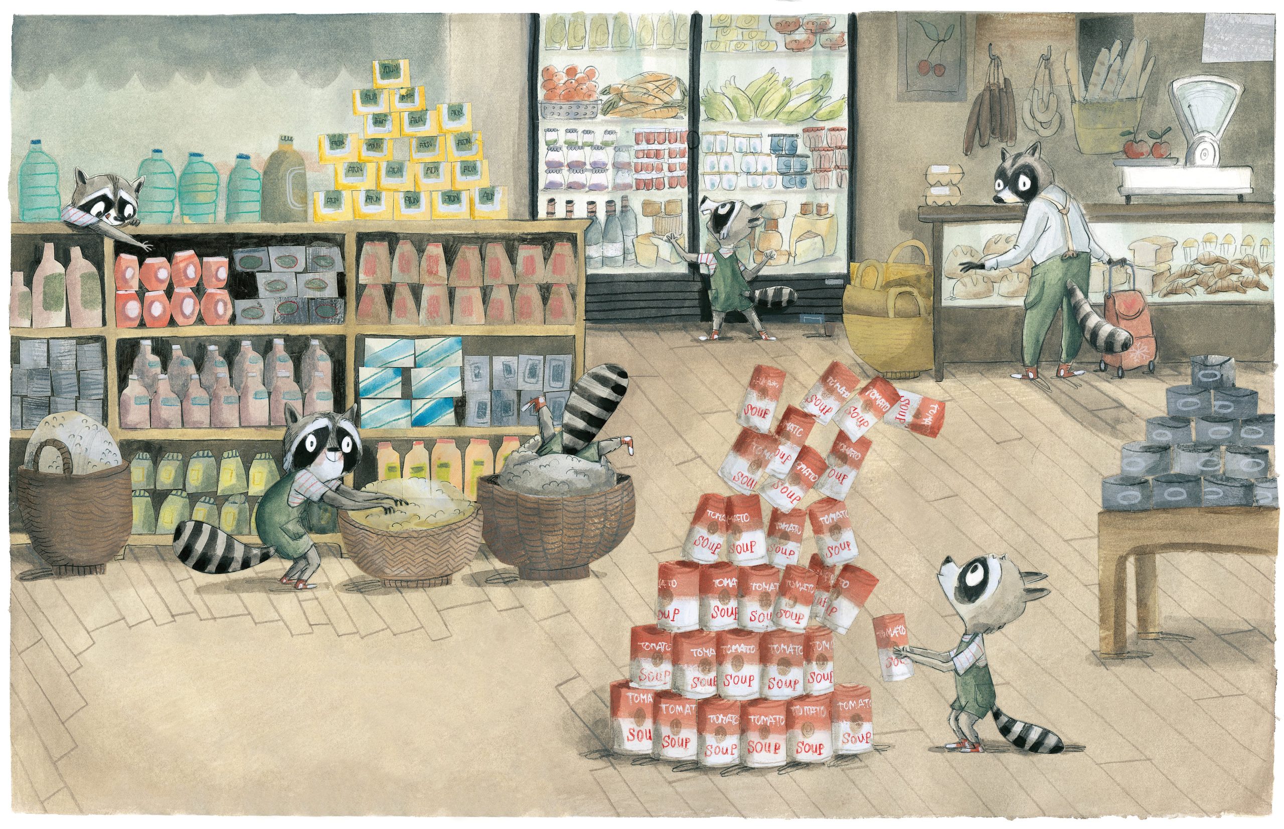 Dibuix d''El consultori de la senyora Ainou', de Rocío Bonilla. 