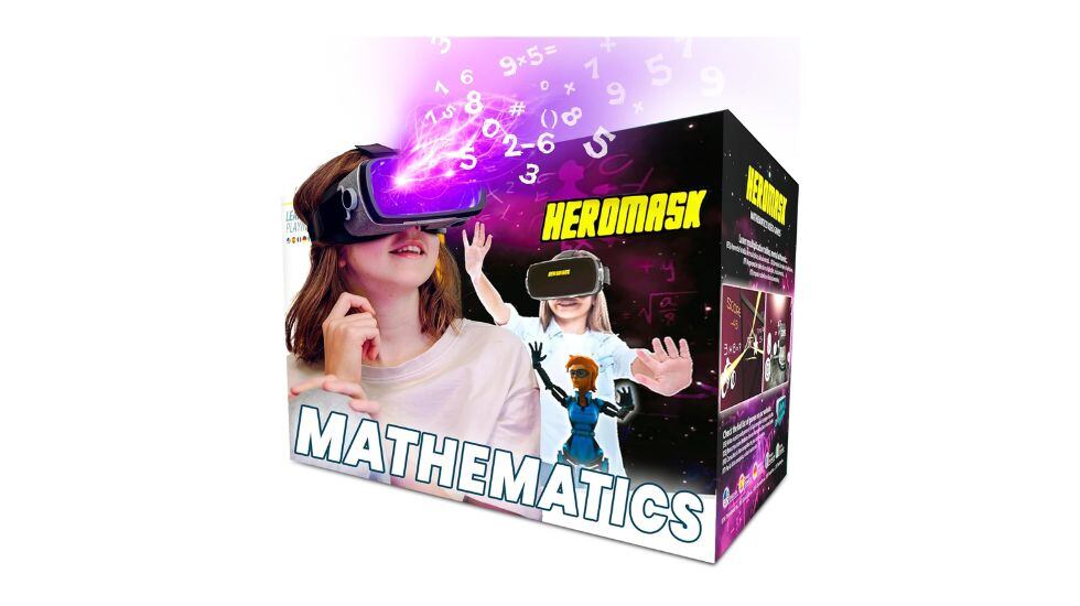 Juegos matemáticos con gafas de realidad virtual.