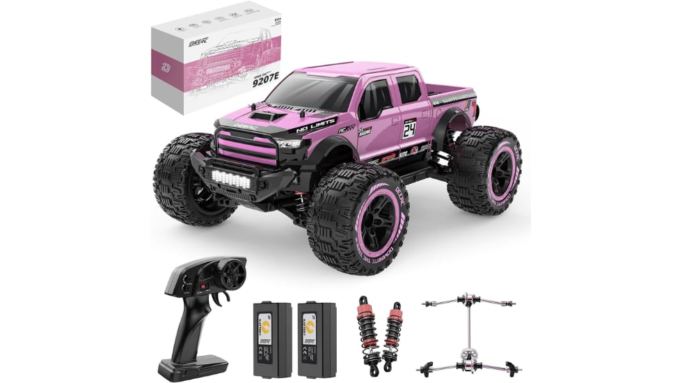 Coche teledirigido todoterreno.