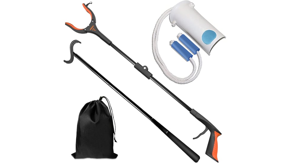 Kit de mango largo acabado en pinza (4 en 1).