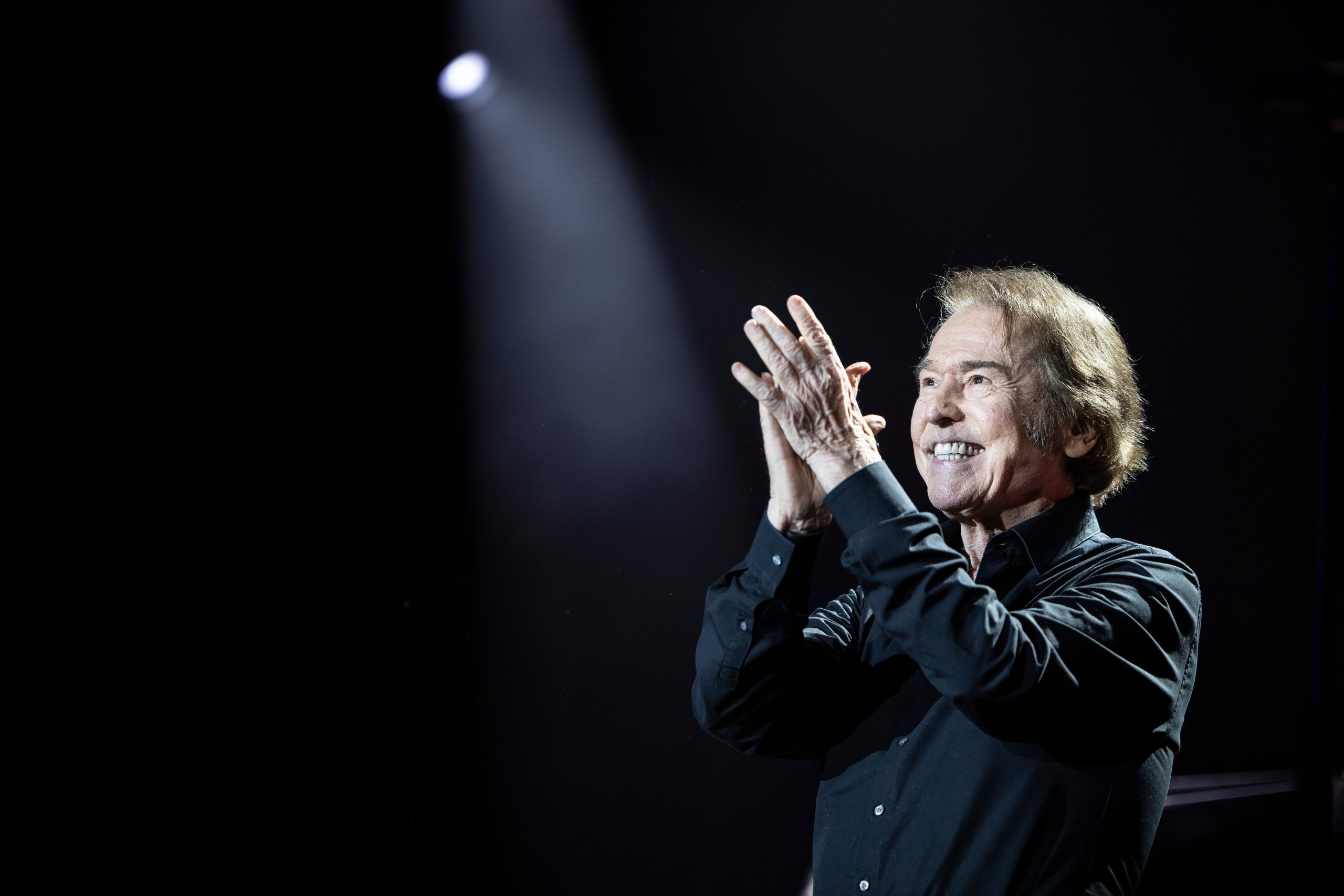 Raphael, en el Palau Sant Jordi de Barcelona. 