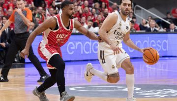 El Real Madrid gana en Murcia y termina 2025 en lo más alto de la tabla de la ACB