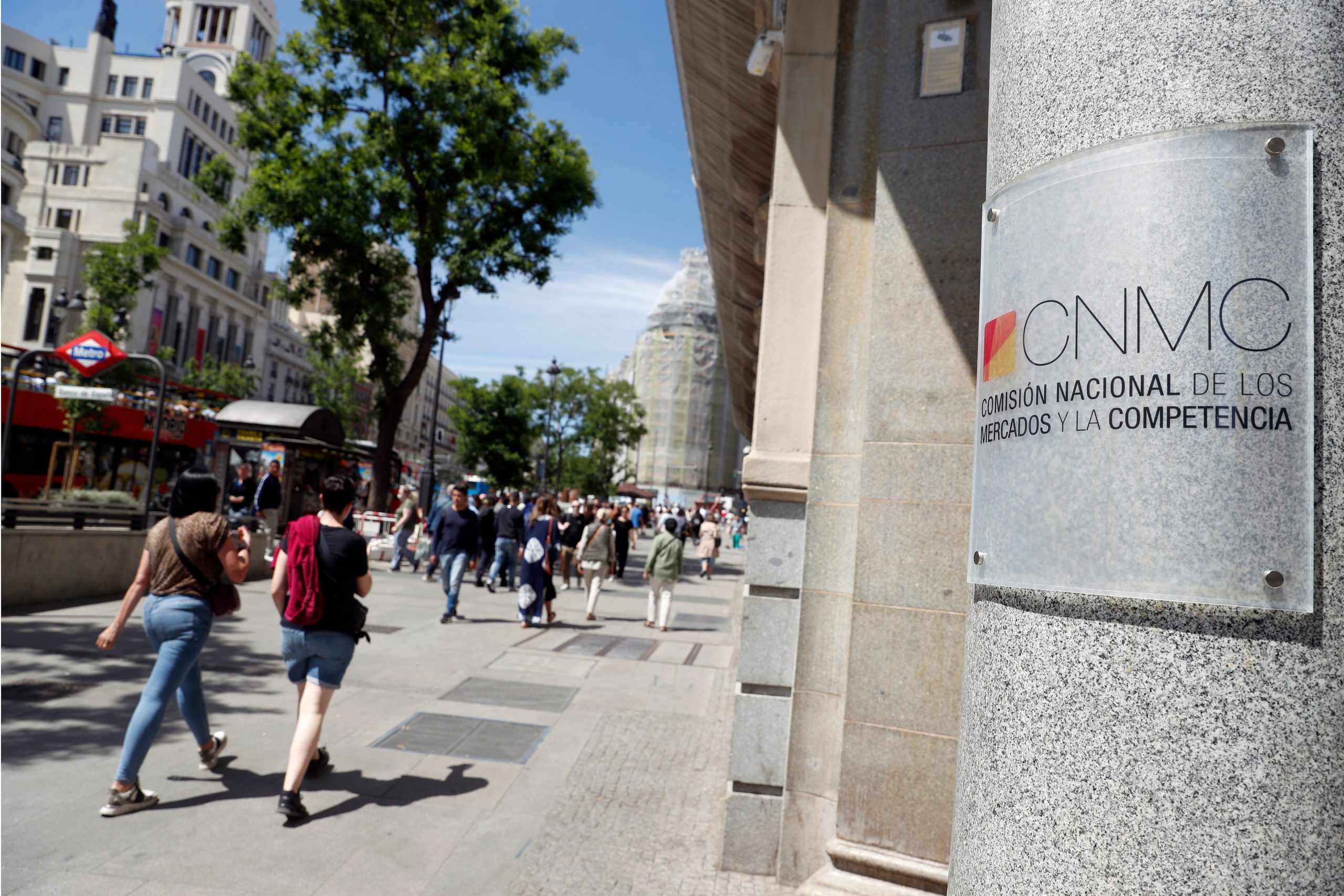 Sede de la Comisión Nacional de los Mercados y la Competencia (CNMC), en Madrid. 