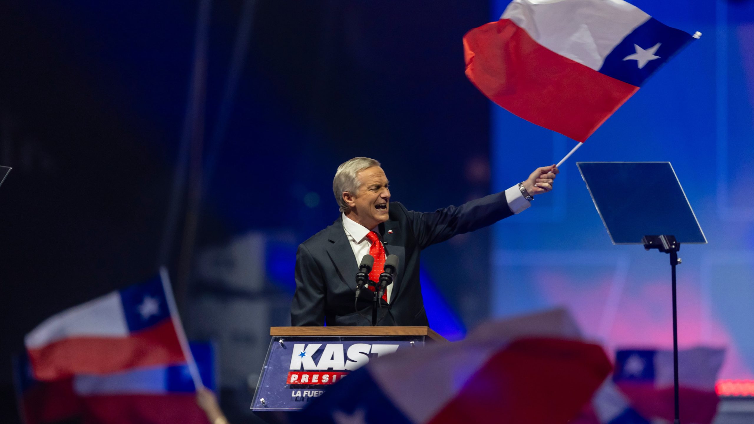 José Antonio Kast en un evento de campaña, el 11 de noviembre.
