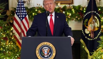 “Hemos ido de lo peor a lo mejor”: Trump exagera los logros de su primer año en un discurso a la nación