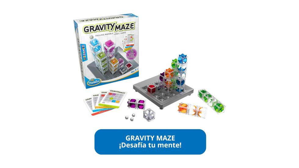 Juego de mesa 'Gravity Maze'.