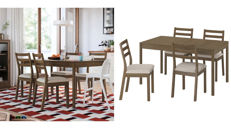 Pack de mesa y sillas TONSTAD.