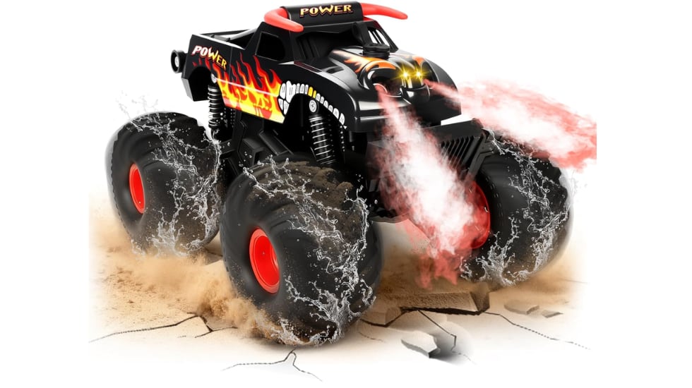 Coche teledirigido monster truck.