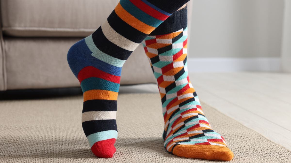 Calcetines con dibujos divertidos para regalos graciosos.