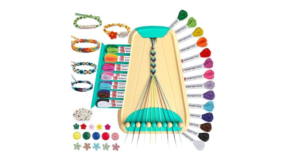 Kit para hacer pulseras.