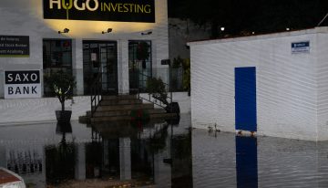 El temporal deja inundaciones en Málaga y mantiene en aviso naranja a cuatro provincias