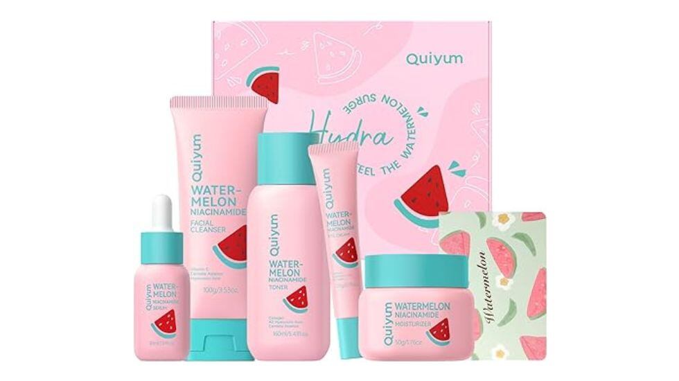 Set de cuidado facial.